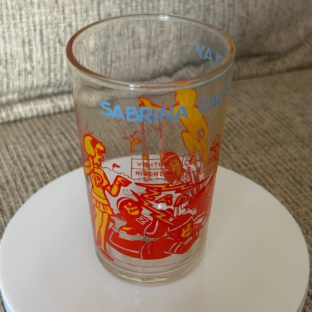 Archie Comics Vintage Glasses 8oz 1973 Set of 4‎ Riverdale